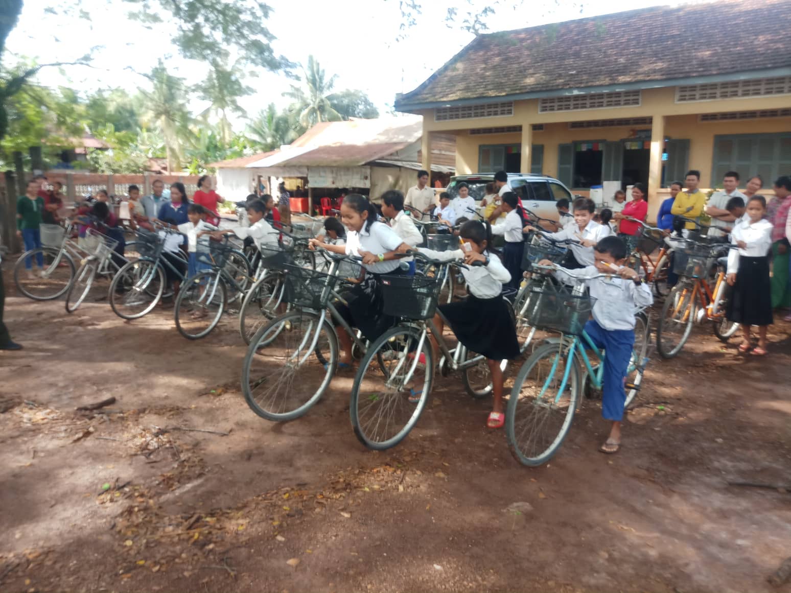 Fietsenproject Cambodja